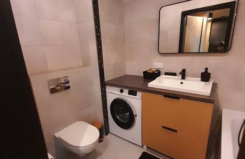 Alquiler de un acogedor apartamento con patio, 38 m², distrito Łagiewniki, Cracovia, Polonia